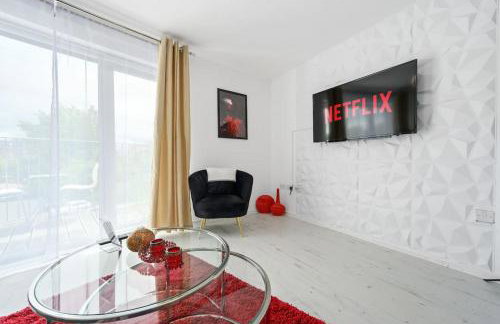 Cityfront Luxe Apt Near City Centre Facing Etihad & Coop Live, Free Parking - Foto 21