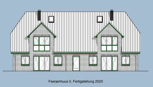 Leuchtfeuer, Ferienwohnung für 4 Personen - Erwachsene oder Kinder - in DE FEERJENHUSEN am Haubarg von Vollerwiek, Fertigstellung April 2020 - Foto 2