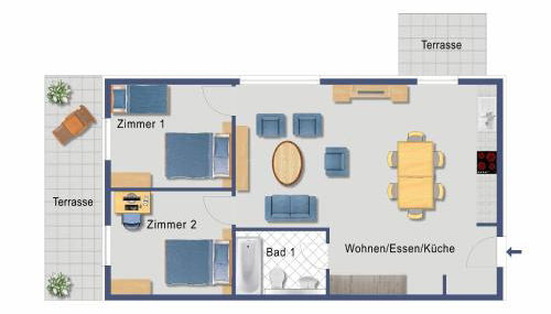 MOIN & AHOI Ferienwohnung - Foto 4