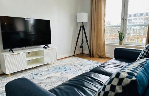 Modern Economy Glasgow Apartment with King bed - Foto 20