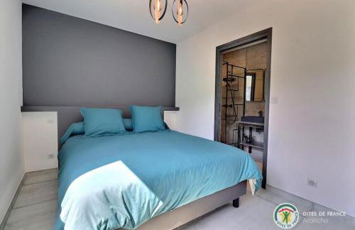 Villa la crozette 4 étoiles, climatisée avec grande piscine - Foto 10