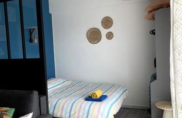 Grand Studio avec Balcon au pied de la Plage Clim Wifi - Foto 18