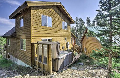 Secluded Fairplay Home with Hot Tub and Mountain Views - Foto 27