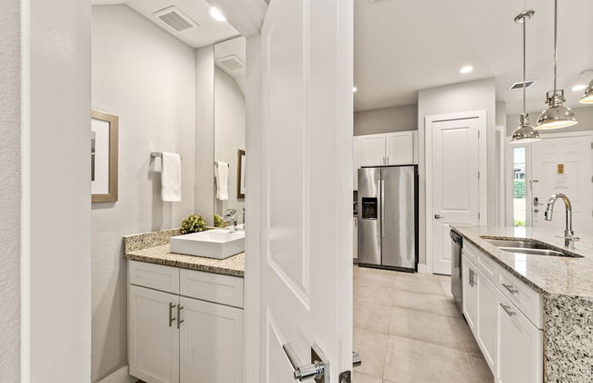 4 BR 4 BA Villa 5min Disneyworld 1804ft Gym - Foto 43