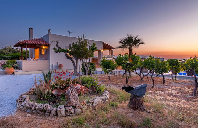 Vineyard Pool Villa Sea View Crete - Foto 25