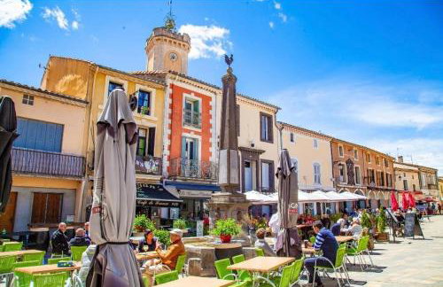 AGENCE JF IMMO-T2 climatise 4 pers avec terrasse vue campagne piscine et parking V0773 - Foto 28