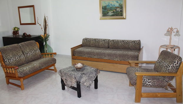 Zona de estar del vestíbulo