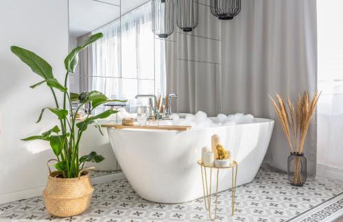 Stylowy Apartament z Wanną Warszawa okolice Starego Miasta - Foto 5