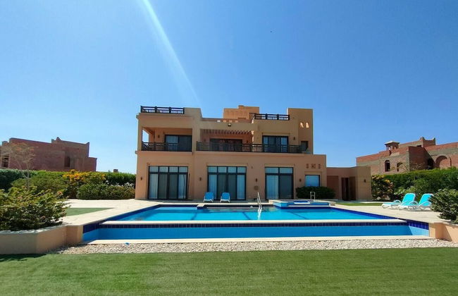 luxury half villa sea view team - Foto 43