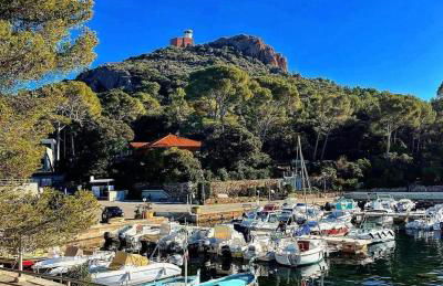 Cap Esterel Studio climatisé vue mer partielle - Foto 15