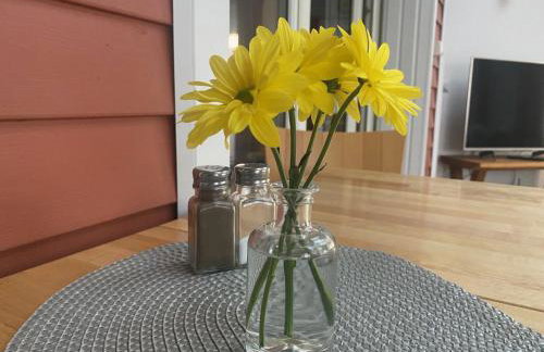 Moderne Ferienwohnung mit Kamin u Garten im EG 100qm Nähe Weser und Golfplatz - Foto 15