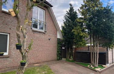 ZWITSCHERNEST Stilvolle helle Ferienwohnung Gästezimmer Monteurwohnung für 1 bis 6 Personen 3 Zimmer 60 qm - Foto 4