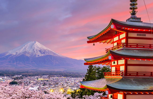 Mount Fuji, Lake Kawaguchi + Chureito Pagoda Day Trip - Photo 1