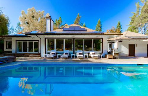 Luxe Villa Estate, Sonoma, Private Creek, Hot Tub, Pool, Bocce - Foto 82