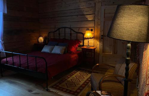 Nad Mikowym Potokiem - wydzielona część drewnianego domu z osobnym wejściem i ogrodem - Foto 36