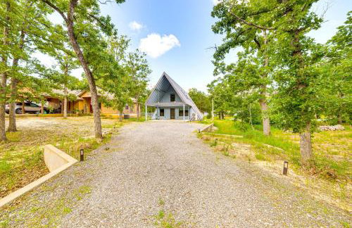 A-Frame Cabin with Deck Near Cedar Creek Lake - Foto 29