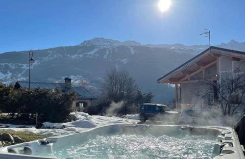 Entire Chalet Salamo 11 plus 1 Les Arcs Paradiski Jacuzzi - Photo 15