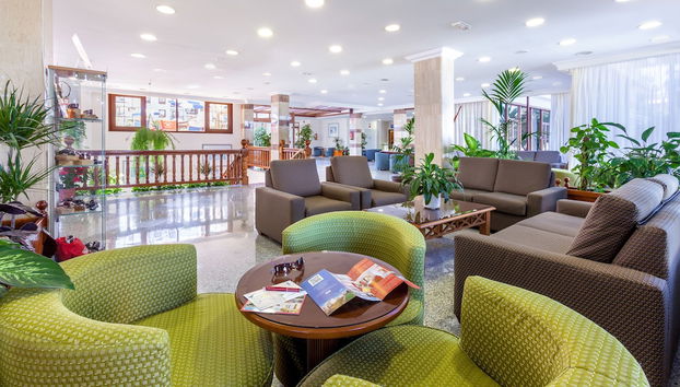 Sala de estar do lobby