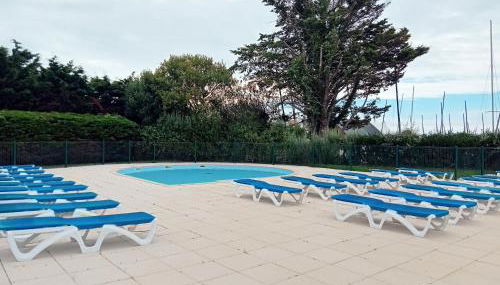 Appartement Arzon 4 - 5 PERSONNES , tout à pied, mer - port du crouesty - piscine - Foto 3, sunbed