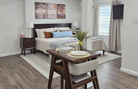 Private Studio Apartment with One King Bed and One Sofa Bed - Foto 12