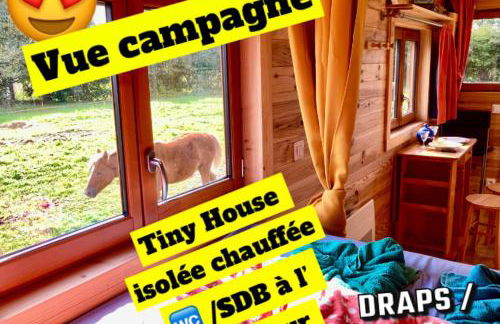 Vue Poneys, 40min Mt St Michel 30min Mer Draps Serviettes Baie Normandie Cottage - Foto 10