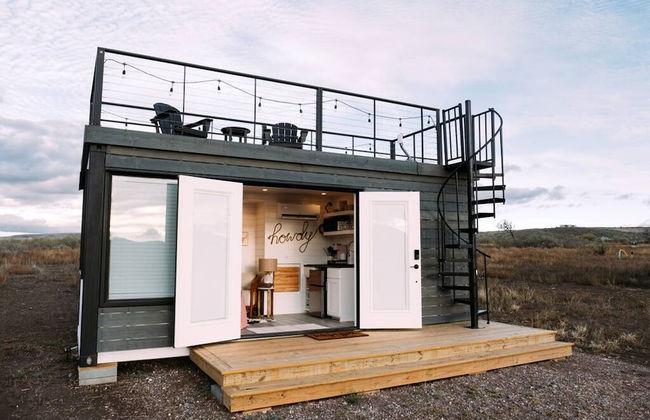New Cowgirl Shipping Container Home - Foto 31