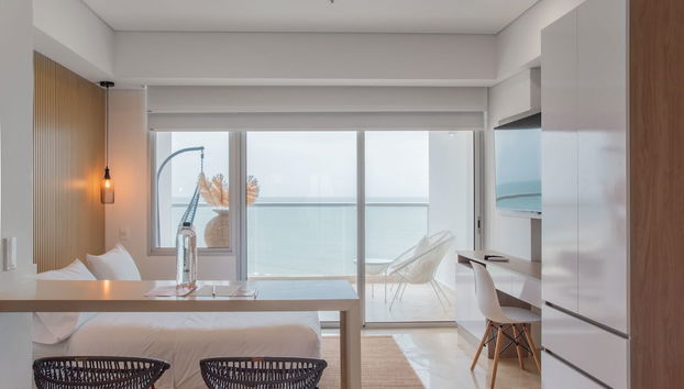 w Lovely Loft With Balcony in Crespo - Foto 3, Habitación