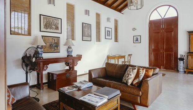 Zona de estar del vestíbulo