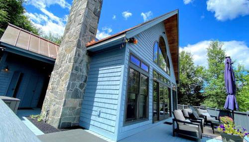 E5 Beautiful Bretton Woods slopeside home amazing views of Mount Washington Hot Tub AC - Foto 3