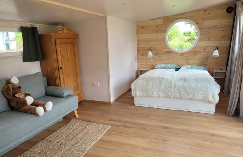 Haus mit stilvoller Ferienwohnung und Tiny House nahe Ammersee für 2-6 Personen - Foto 13