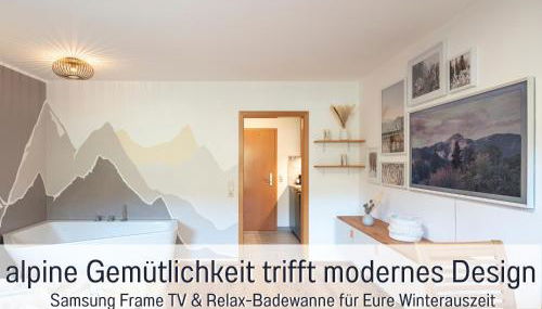 Romantische Winter-Auszeit in Sachrang - Fewo Bergsteigerdorf mit Alpenblick & Relax-Badewanne - Foto 5