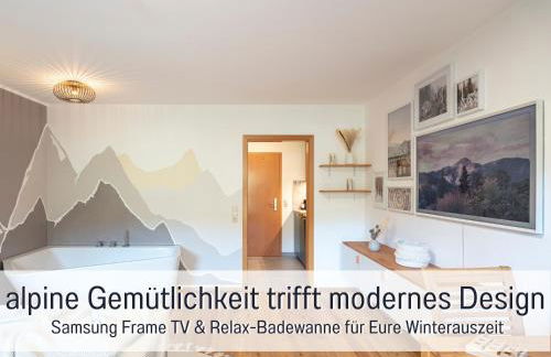 Romantische Winter-Auszeit in Sachrang - Fewo Bergsteigerdorf mit Alpenblick & Relax-Badewanne - Foto 5