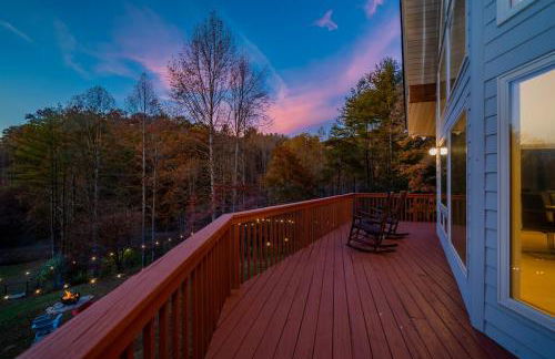 Modern Mountain Retreat~120ac~ Pond~Boat~Trails~FP - Foto 34