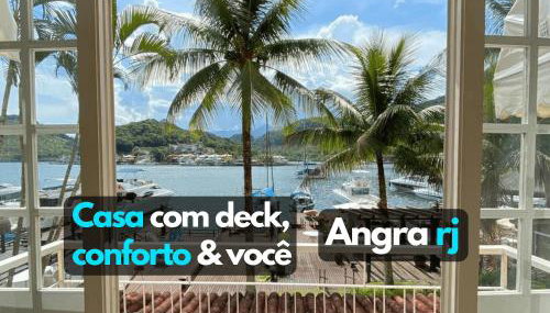 Lindo 3 Qts com Deck churrasqueira Piscina Angra - Foto 2