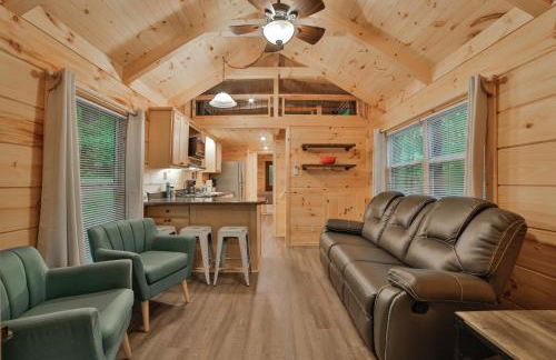 Stefan Cabin Nature-nested Tiny Home Hot Tub - Foto 32