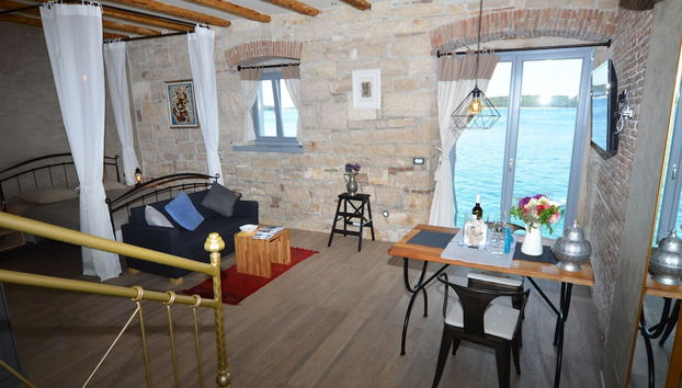 Seafront Rovinj Oasis Apartment - Foto 4, Sala de estar