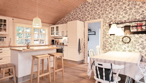 6 Person Holiday Home in Laeso - Foto 4, Cocina privada