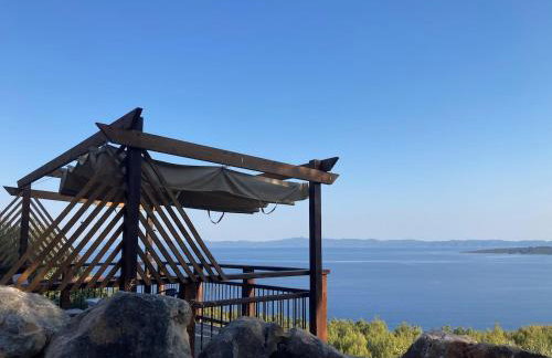 Sea view Eco house with pool, 250m to beach - Falcon View Hvar - Foto 32