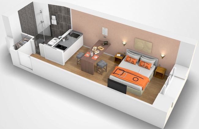 Yuna Les Halles - Serviced Apartments - Foto 33