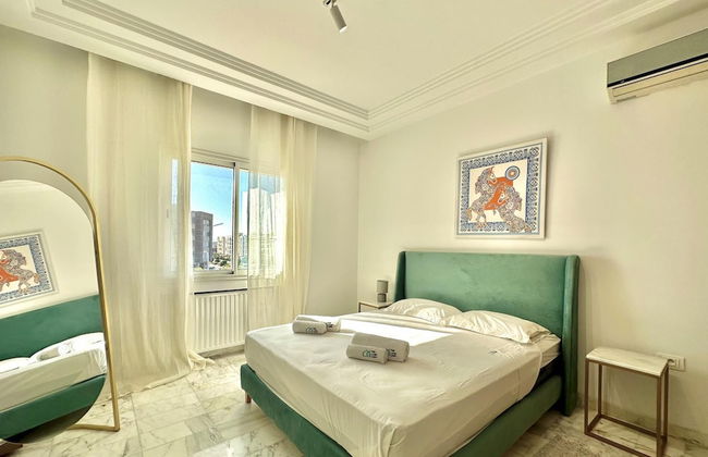 Elyssa Superbe Appartement aux Jardins de Carthage - Foto 6