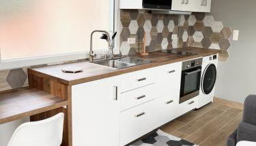 La Parenthèse Balnéo T2 Cosy de 40m² avec terrasse - Foto 3, stove