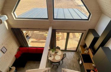 Osada Skoczkowo komfortowe domki z prywatnymi wannami hot-tub nad jeziorem- sauna- balia- prywatny staw wędkarski - Foto 24