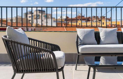 Atico con terraza para 6 personas en madrid rio de alquiler temporal - Foto 11
