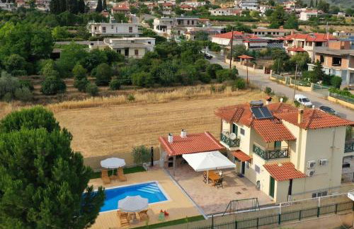 Family cosy Vila, swimming pool, close to Nauplio - Foto 2