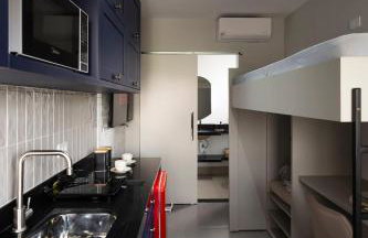 107-Studio compacto, moderno, climatizado perto da UEL - Foto 61