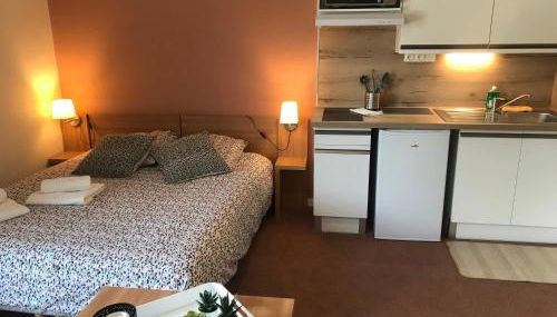 La Féclaz Ski aux pieds Grand Studio Tout confort - Foto 4