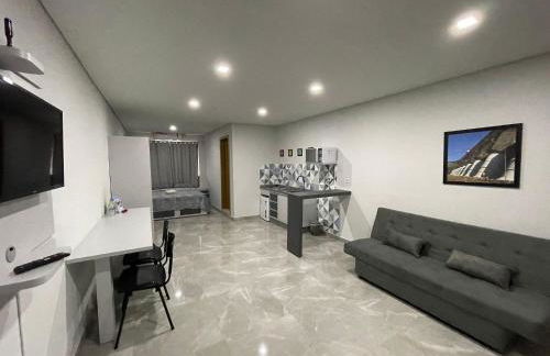 Novo apartamento Studio a poucos passos do Paraguai - Vila Portes - Foto 52