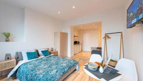 Le Nouveau Saint Waast - Confortable, cosy et équipé - Places gratuites à proximité - Foto 2