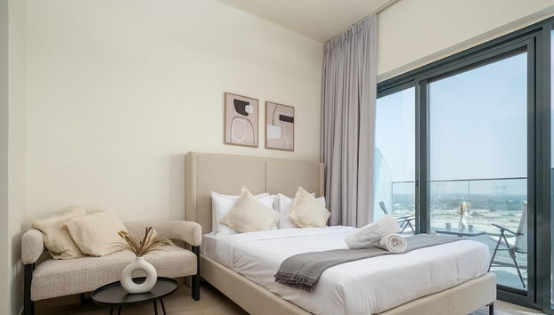 Comfortable Studio 10mins Away From Dubai Mall - Foto 5, Habitación