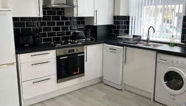 Welsh Getaway Apartment 2 - Town Centre - Foto 2, stove, dishwasher